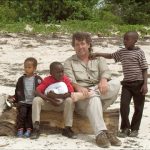 Mike In  Mombasa Kenya With Jed, Tim, And Mosea 2